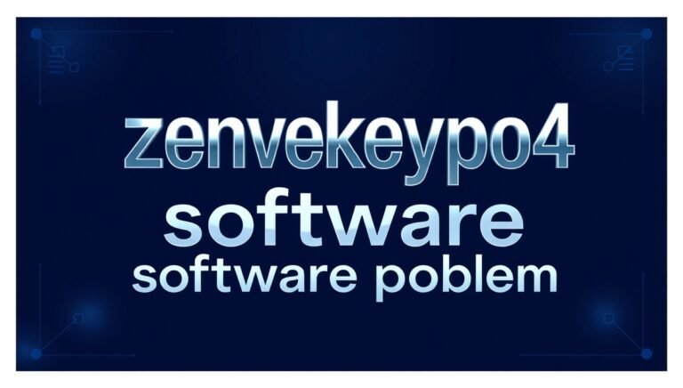 Zenvekeypo4 Software Problem